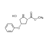CAS#: 93967-76-1, Methyl (4S)-4-phenoxy-L-prolinate hydrochloride (1:1)