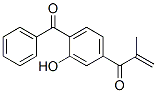 CAS 登录号：93981-94-3， 1-(4-苯甲酰基-3-羟基苯基)-2-甲基-2-丙烯-1-酮