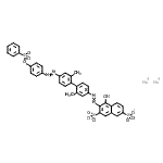 CAS#: 93982-79-7, Disodium 3-{[2,2'-dimethyl-4'-({4-[(phenylsulfonyl)oxy]phenyl}diazenyl)-4-biphenylyl]diazenyl}-4-hydroxy-2,7-naphthalenedisulfonate