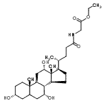 CAS#: 94006-05-0, Ethyl N-[(3alpha,7alpha,12alpha)-3,7,12-trihydroxy-24-oxocholan-24-yl]glycinate