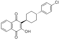 CAS#: 94015-53-9, 2-(4-(4-Chlorophenyl)Cyclohexyl)-3-Hydroxy-1,4-Naphthoquinone
