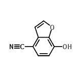 CAS#: 94019-86-0, 7-Hydroxy-1-benzofuran-4-carbonitrile