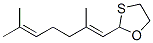 CAS#: 94021-44-0, 2-(2,6-Dimethyl-1,5-Heptadien-1-Yl)-1,3-Oxathiolane