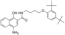 CAS#: 94022-25-0, 4-Amino-N-[4-[2,4-Bis(1,1-Dimethylethyl)Phenoxy]Butyl]-1-Hydroxynaphthalene-2-Carboxamide