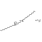 CAS#: 94022-81-8, 1-[3-(Dodecanoylamino)propyl]-1-methyl-2-undecyl-4,5-dihydro-1H-imidazol-1-ium methyl sulfate