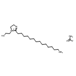 CAS 登录号：94023-44-6， 1-(2-羟基乙基)-2-十五烷基-4,5-二氢-1H-咪唑-1-鎓乙酸盐