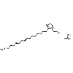 CAS 登录号：94023-46-8， 2-(8,11-十七二烯-1-基)-1-(2-羟基乙基)-4,5-二氢-1H-咪唑-1-鎓乙酸盐