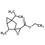 CAS#: 94030-85-0, Ethyl 1-isopropyl-4-methylspiro[bicyclo[3.1.0]hexane-3,2'-oxirane]-3'-carboxylate