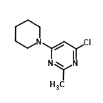 CAS#: 94052-15-0, 4-Chloro-2-methyl-6-(1-piperidinyl)pyrimidine
