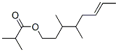 CAS#: 94086-62-1, 3,4-Dimethyloct-6-Enyl Isobutyrate