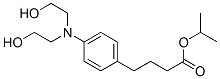 CAS 登录号：94086-78-9， 4-[二(2-羟基乙基)氨基]-苯丁酸异丙酯