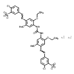 CAS#: 94088-62-7, Disodium 3,3'-{carbonylbis[imino(5-ethoxy-2-methyl-4,1-phenylene)-2,1-diazenediyl]}bis(6-chlorobenzenesulfonate)