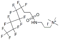 CAS 登录号：94088-80-9， 三甲基-3-[[(3,3,4,4,5,5,6,6,7,7,8,8,8-十三氟辛基)磺酰基]氨基]丙基铵碘化物