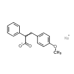 CAS#: 94094-73-2, Sodium 3-(4-methoxyphenyl)-2-phenylacrylate