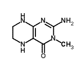 CAS 登录号：941-89-9， 2-氨基-3-甲基-5,6,7,8-四氢-4(3H)-蝶啶酮