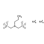 CAS#: 94107-67-2, P,P'-[(propylimino)bis(methylene)]bis-Phosphonate ammonium salt (1:2)