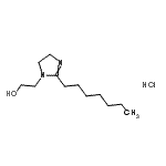 CAS#: 94108-88-0, 2-(2-Heptyl-4,5-dihydro-1H-imidazol-1-yl)ethanol hydrochloride (1:1)