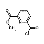 CAS#: 94111-79-2, Methyl 6-(chlorocarbonyl)-2-pyridinecarboxylate