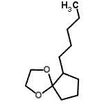 CAS#: 94113-44-7, 6-Pentyl-1,4-dioxaspiro[4.4]nonane