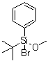CAS#: 94124-39-7, Bromo(methoxy)(2-methyl-2-propanyl)(phenyl)silane