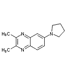 CAS 登录号：941283-06-3， 2,3-二甲基-6-(1-吡咯烷基)喹喔啉