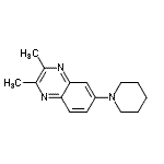 CAS#: 941283-07-4, 2,3-Dimethyl-6-(1-piperidinyl)quinoxaline