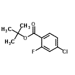 CAS#: 941294-14-0, 2-Methyl-2-propanyl 4-chloro-2-fluorobenzoate