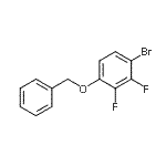 CAS 登录号：941294-52-6， 1-(苄氧基)-4-溴-2,3-二氟苯