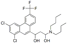 CAS#: 94133-69-4, 1-(Dibutylamino)-3-[1,3-Dichloro-6-(Trifluoromethyl)-9-Phenanthryl]Propane-1,3-Diol