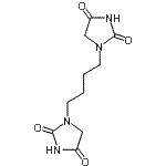CAS#: 94134-14-2, 1,1'-(1,4-Butanediyl)di(2,4-imidazolidinedione)