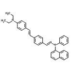 CAS#: 94136-03-5, N,N-Diethyl-4-[(E)-2-(4-{(E)-[1-naphthyl(phenyl)hydrazono]methyl}phenyl)vinyl]aniline
