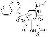CAS#: 94157-87-6, (Butyl)(2-(Diethylammonio)Ethyl)(1-Naphthoyl)Ammonium Hydrogen Citrate