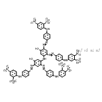 CAS 登录号：94158-42-6， 四钠2,2'-(亚氨基二{[2-羟基-5-({4-[(4-硝基-3-磺酸苯基)氨基]苯基}偶氮)-4,1-亚苯基]-2,1-二氮烯二基-4,1-亚苯基亚氨基})二(5-硝基苯磺酸酯)
