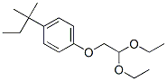 CAS 登录号：94159-33-8， 1-(2,2-二乙氧基乙氧基)-4-(1,1-二甲基丙基)苯