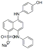 CAS#: 94159-57-6, Sodium 5-[(4-Hydroxyphenyl)Amino]-8-(Phenylamino)Naphthalene-1-sulphonate