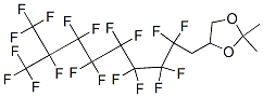 CAS#: 94159-90-7, 4-[2,2,3,3,4,4,5,5,6,6,7,7,8,9,9,9-Hexadecafluoro-8-(Trifluoromethyl)Nonyl]-2,2-Dimethyl-1,3-Dioxolane
