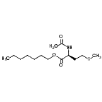 CAS#: 94160-17-5, heptyl (2S)-2-acetamido-4-methylsulfanyl-butanoate