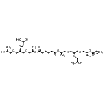 CAS 登录号：94160-29-9， [2-[2,3-二(2-羟基丙氧基)丙氧基]-1-甲基-乙基][2-[2-(2-羟基丙氧基)-3-(2-丙-2-烯酰基氧基丙氧基)丙氧基]-1-甲基-乙基]己二酸酯