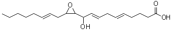 CAS#: 94161-10-1, (5E,8E)-10-Hydroxy-10-{3-[(2E)-2-octen-1-yl]-2-oxiranyl}-5,8-decadienoic acid