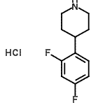 CAS#: 941711-38-2, 4-(2,4-Difluorophenyl)piperidine hydrochloride (1:1)
