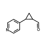 CAS#: 941717-10-8, 2-(4-Pyridinyl)cyclopropanecarbaldehyde