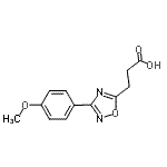 CAS 登录号：94192-18-4， 3-[3-(4-甲氧基苯基)-1,2,4-恶二唑-5-基]丙酸