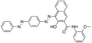 CAS 登录号：94199-56-1， N-(邻茴香基)-3-羟基-4-[[4-(苯基偶氮)苯基]偶氮]萘-2-甲酰胺