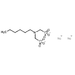 CAS 登录号：94199-75-4， 二钠N,N-二(膦酸基甲基)己烷-1-胺
