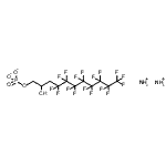 CAS#: 94200-45-0, diammonium (4,4,5,5,6,6,7,7,8,8,9,9,10,10,11,11,11-heptadecafluoro-2-hydroxy-undecyl) phosphate