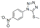 CAS 登录号：94201-87-3， 5-(甲硫基)-1-(4-硝基苯基)-1H-四唑