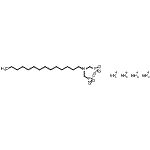 CAS#: 94202-11-6, tetraammonium N,N-bis(phosphonatomethyl)tetradecan-1-amine