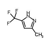 CAS#: 942060-04-0, 3-Methyl-5-(trifluoromethyl)-1H-pyrazole