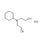 CAS#: 94213-16-8, 2-(cyclohexyl-(2-hydroxyethyl)amino)ethanol hydrochloride