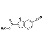 CAS#: 942206-36-2, Methyl 6-cyano-1H-pyrrolo[3,2-b]pyridine-2-carboxylate